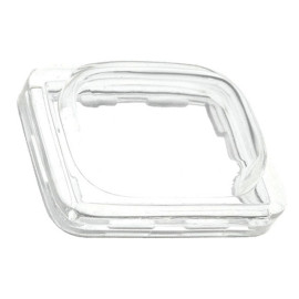 Kapica prekidača gumena 15x21mm transparentna