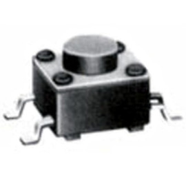 Taster 4,3mm SMD 6x6mm 1,6N; ležeći