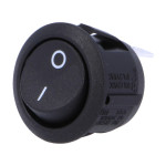 Taster vaga OFF-(ON) 1x2pin 250V 10A crni