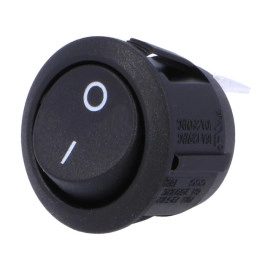 Taster vaga OFF-(ON) 1x2pin 250V 10A crni