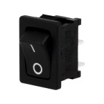 Taster vaga OFF-(ON) 1x2pin 250V 10A crni