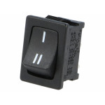Taster vaga ON-(ON) 1x3pin 250V 10A crni