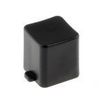 Kapica prekidača plastična 7,15x7,15mm crna