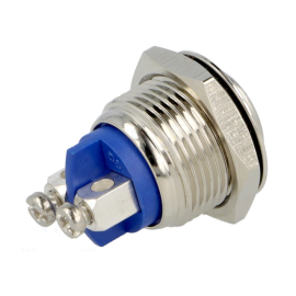 Taster potisni anti-vandal 36VDC 2A NO IP65; vijak