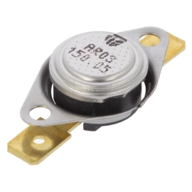 Termostat bimetalni NC otvara na 150°C 16A 250V 