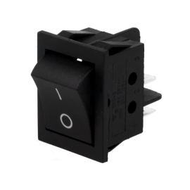 Prekidač vaga ON-OFF 2x2pin 15A 230V crni