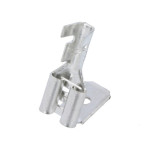 Stopica kombinirna 0,5-1,0mm 6,3x0,8mm neizolirana