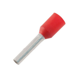 Tuljak kabelski 1mm2 14,5 / 8mm izolirani; crveni