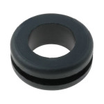 Uvodnica za kabel fi 10mm; prsten; crna - - - - - 