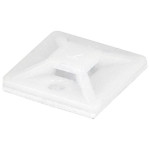 Nosač vezice 19x19mm plastični samoljepljiv