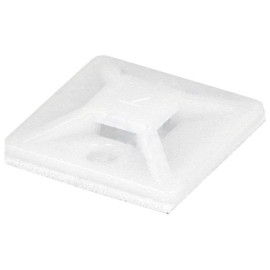 Nosač vezice 19x19mm plastični samoljepljiv