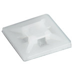 Nosač vezice 19x19mm plastični samoljepiv