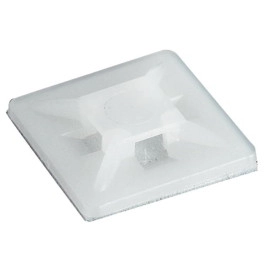Nosač vezice 19x19mm plastični samoljepiv