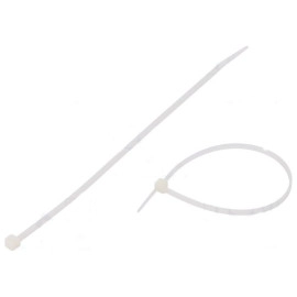Vezica plastična 368x4,8mm bijela - - - - -
