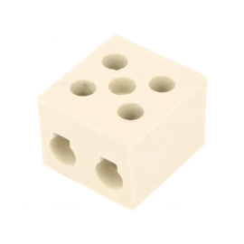 Stezaljka redna 2x16mm2 keramička; 450V, 300°C