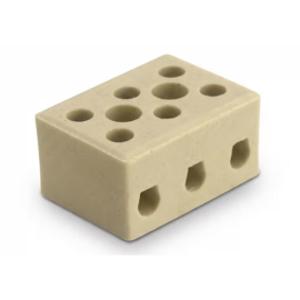 Stezaljka redna 3x6mm2 keramička; 450V, 300°C