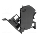 Kućište osigurača 5x20 za šinu 4mm2; 800V 6,3A
