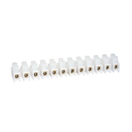 Stezaljka redna 12x2,5mm2 24A 400V bijela