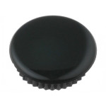 Poklopac 13mm za dugme potenciometra; crni- - - - 