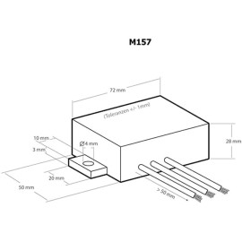 Modul rastjerivač kuna za auto 12VDC M157 Kemo