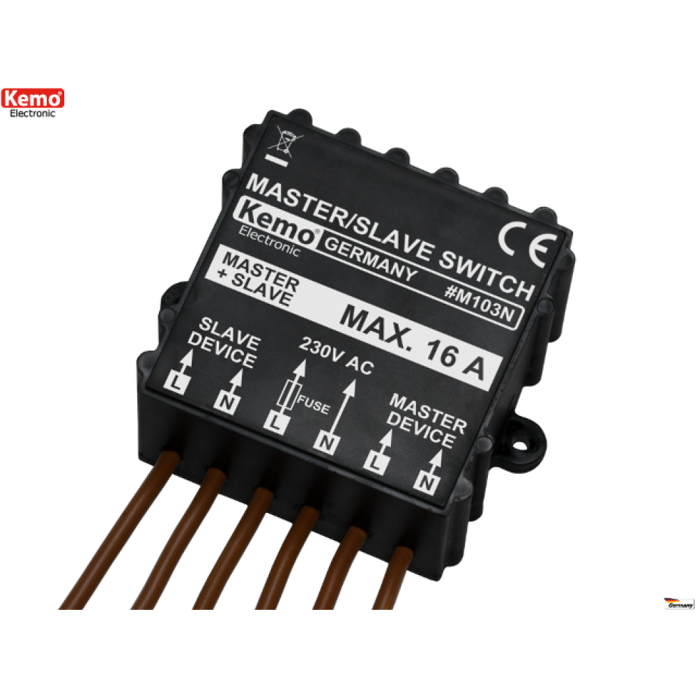 Modul prekidač master/slave 230VAC M103N Kemo Modul prekidač master/slave 230VAC M103N Kemo