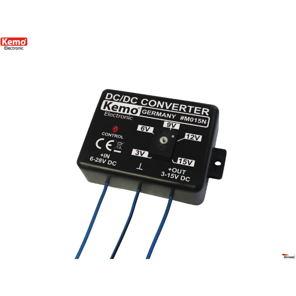Modul DC/DC pretvarač 6-28V/3-15V 2A M015N Kemo Modul DC/DC pretvarač 6-28V/3-15V 2A M015N Kemo
