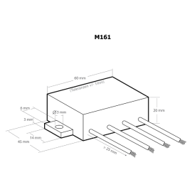 Modul rastjerivač životinja ultrazvučni M161 Kemo