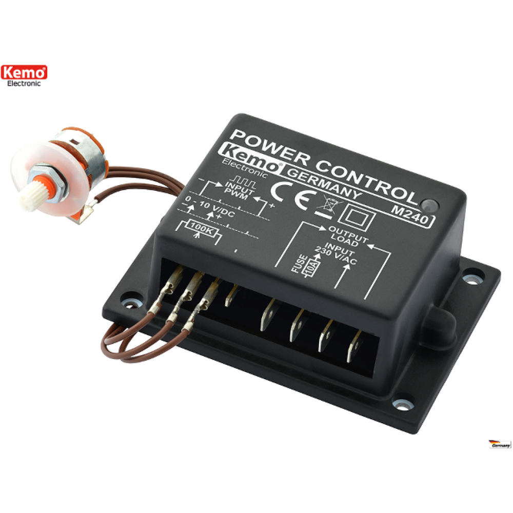 Modul PWM regulator 230VAC 10A M240 Kemo Modul PWM regulator 230VAC 10A M240 Kemo