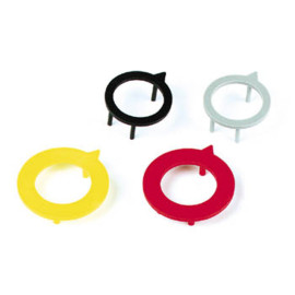 Kazaljka za dugme potenciometra 28mm; crna- - - - 