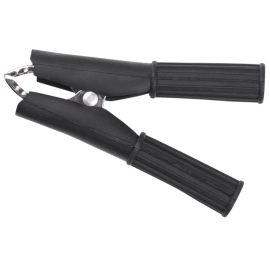 Krokodil štipaljka 75mm 30A crna izolirana