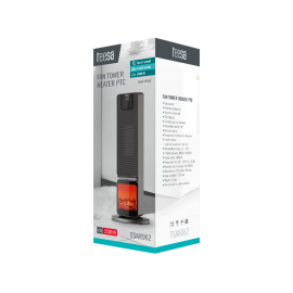 Grijalica stupna s kaminom 800 / 2000W; Teesa