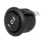 Prekidač vaga ON-OFF-ON 1x3pin 250V 10A crni
