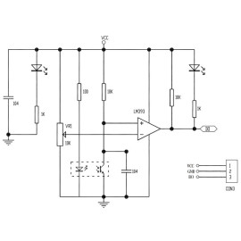 Modul - Senzor prepreka infracrveni 
