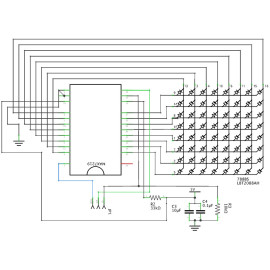 Modul - LED displej 8x8 MAX7219
