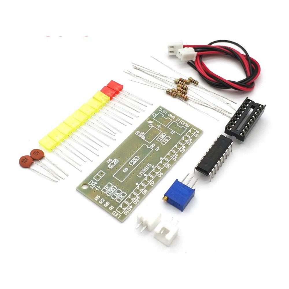 Kit VU-metar 10LED LM3915 Kit VU-metar 10LED LM3915
