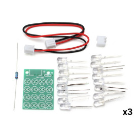 Kit bljeskalica 48LED CD4017 + NE555