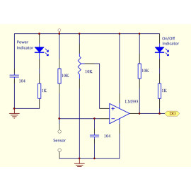 Modul - Magnetni senzor - reed relej