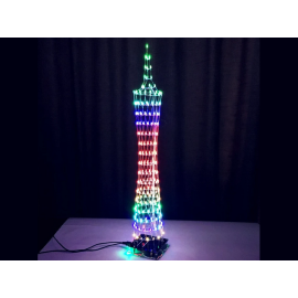 Kit LED Guangzhou tower; wirelles kontrola
