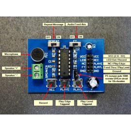 Modul - snimanje i reprodukcija zvuka ISD1820 
