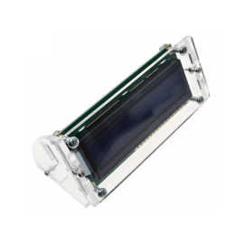 Kućište za LCD modul 16x2; transparentno