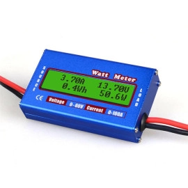 Digitalni wattmetar 0-60V 0-100A 0-6554W