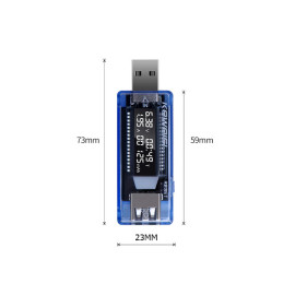 USB tester; voltmetar 4-20VDC i ampermetar 0-3A