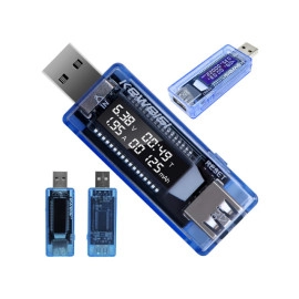 USB tester; voltmetar 4-20VDC i ampermetar 0-3A