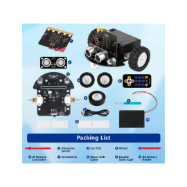 Micro:bit Robot car STEM; QD025 Acebott
