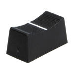 Dugme kliznog potenciometra 4mm crno 23x11x11mm