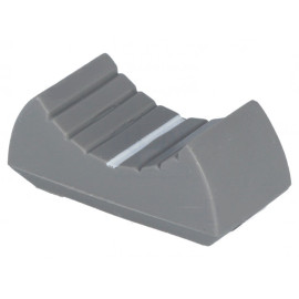Dugme kliznog potenciometra 4mm sivo 24x11x10mm