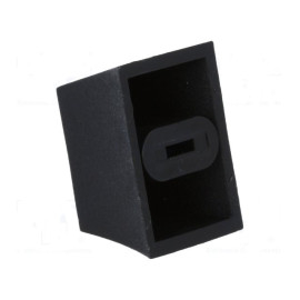 Dugme kliznog potenciometra 6mm crno 20x14x13mm