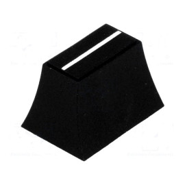 Dugme kliznog potenciometra 6mm crno 20x14x13mm