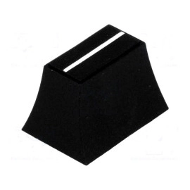Dugme kliznog potenciometra 6mm crno 20x14x13mm