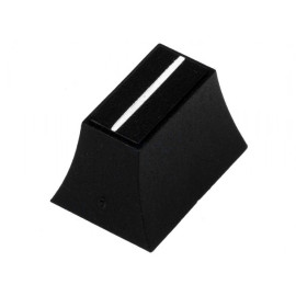 Dugme kliznog potenciometra 6,3mm crno 20x14x13mm